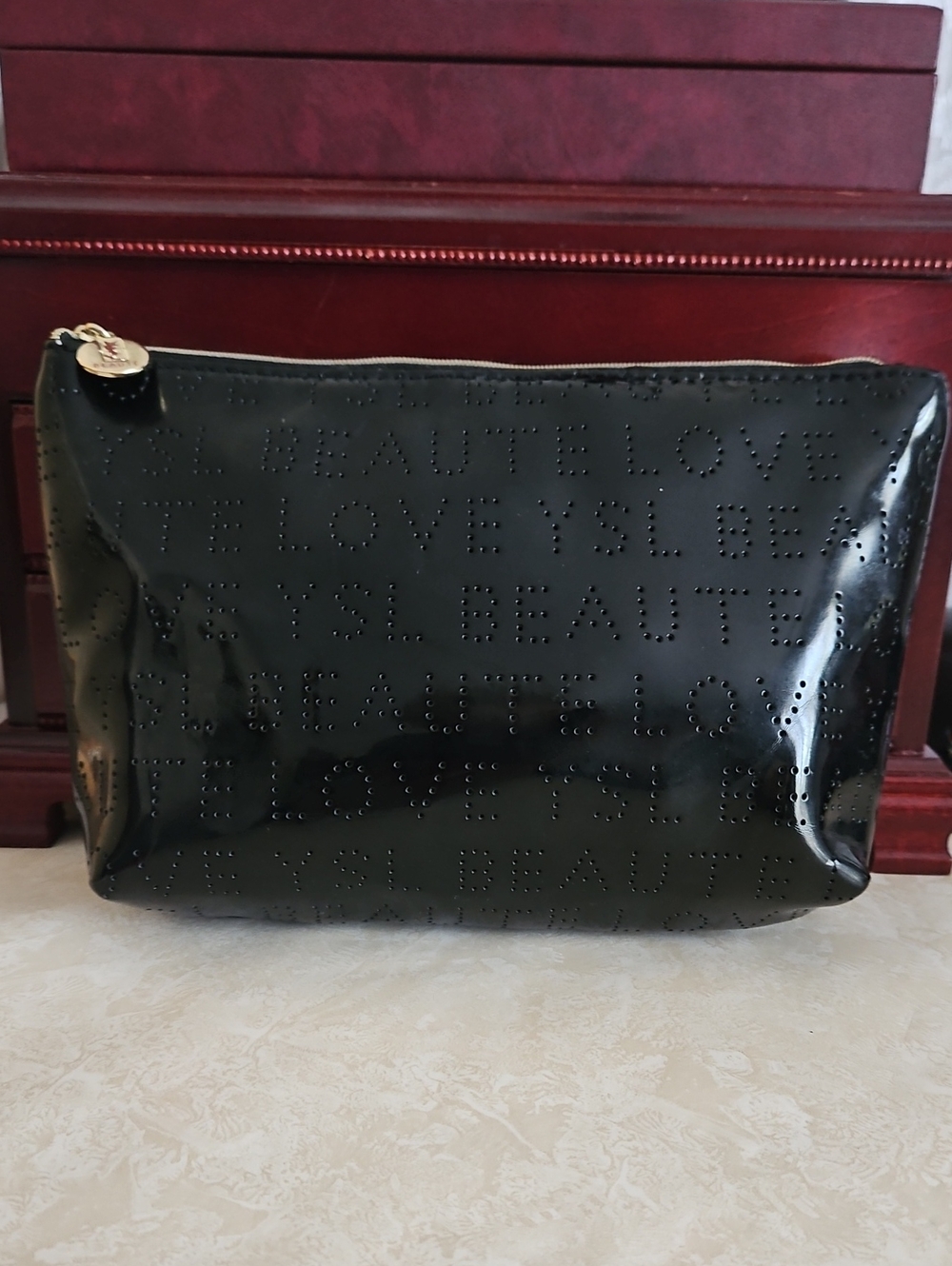 Yves Saint Laurent Beaute Cosmetics Bag.